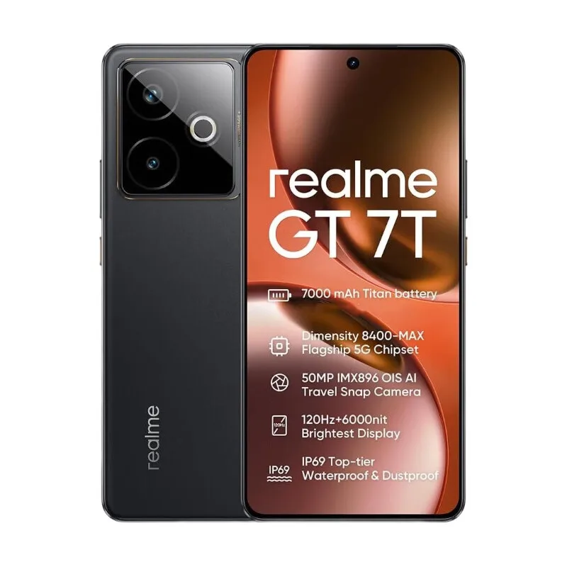 realme GT 7T 5G Smartphone New mobile phone 2025 Global Version