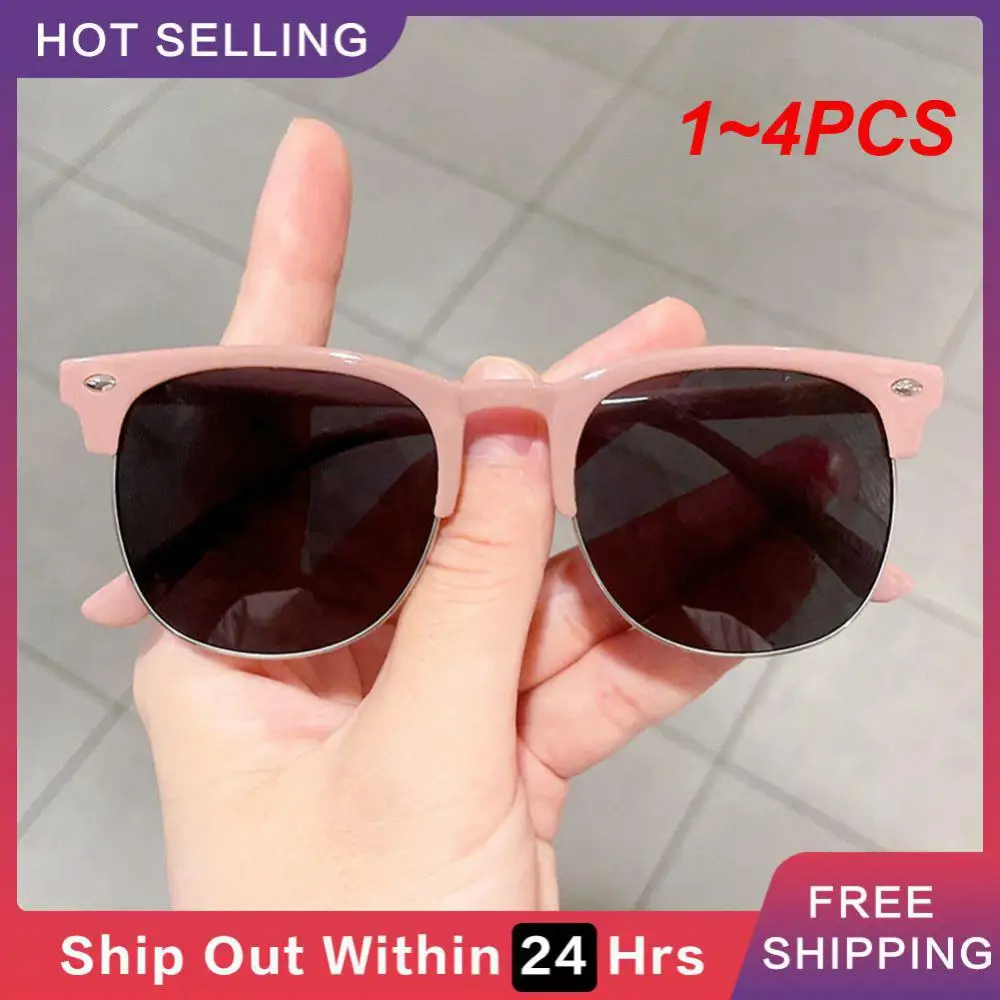 

1-4 шт., детские солнцезащитные очки с защитой от ультрафиолета