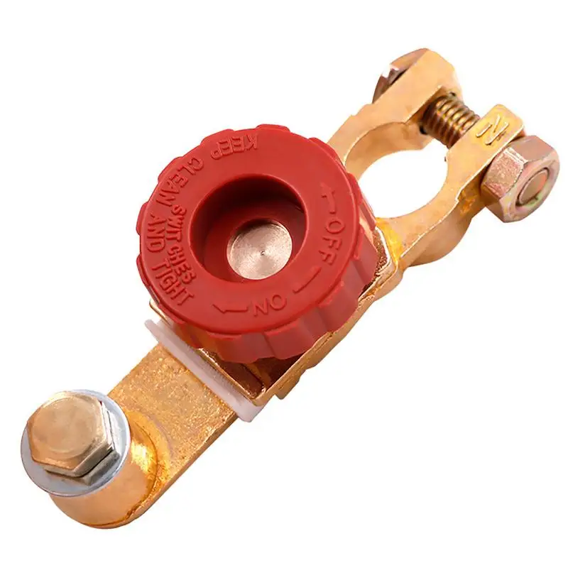 

Car Motorcycle Battery Disconnect Switch Quick Cut Off Rotary Disconnect Isolator Anti Leakage Switch Car Bikes Accessories