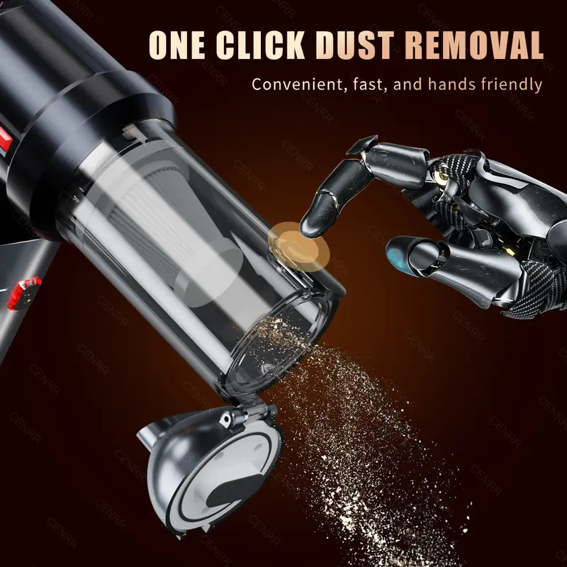 CENRR Car Vacuum Cleaner Mini 998000PA Powerful Cordless Portable Vacuum Cleaner for Home Appliance Handheld Blower Car Cleaner - Image 6