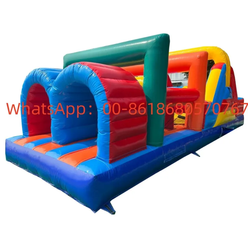 Manufacturer's hot -selling indoor and exterior adult children inflatable disorder courses combination YLY-011