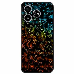 Black Silicone TPU Soft Bumper Case with Cool Wolf Design for ZTE Blade V60 (R20.CH.415)