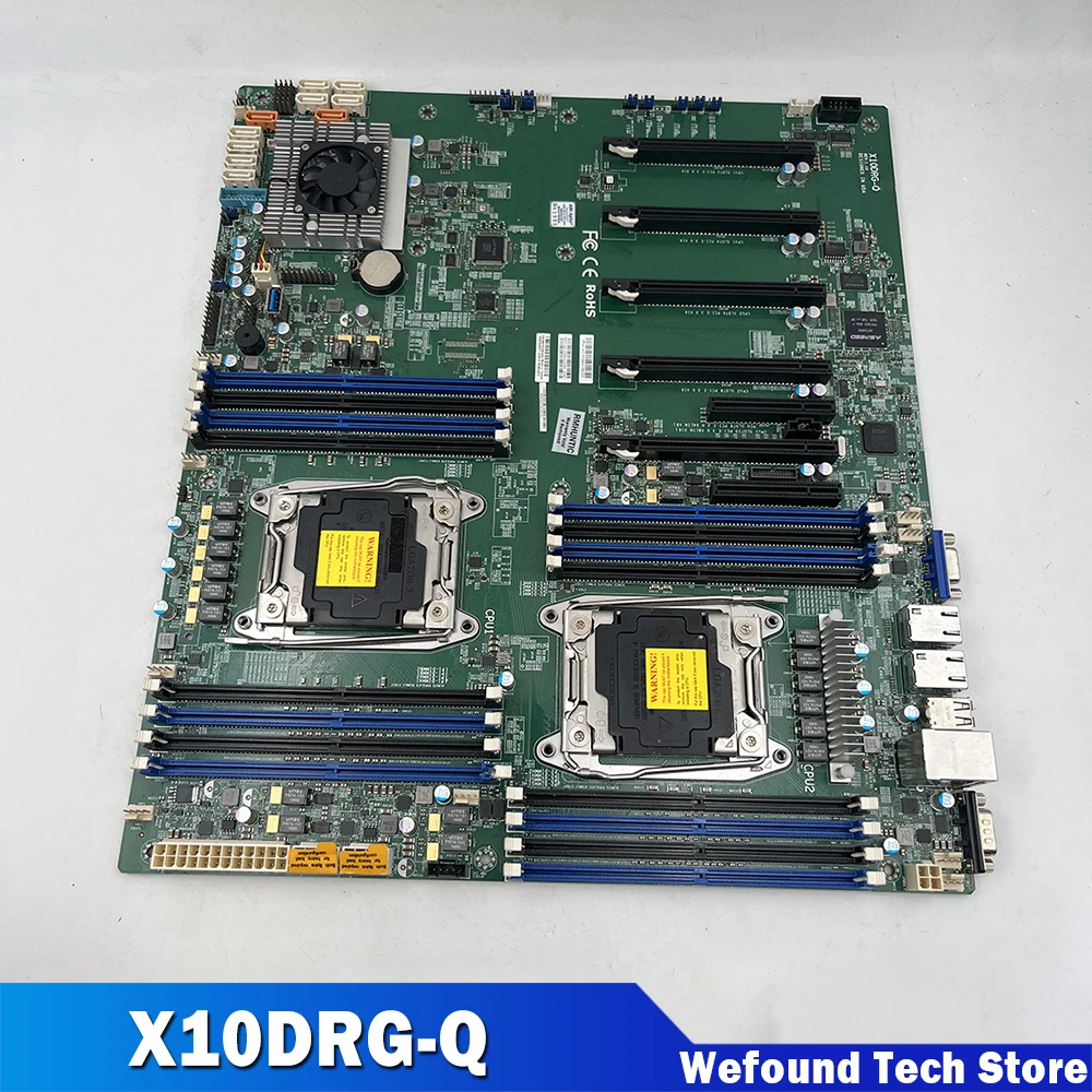 

Server Motherboard For Supermicro X99 DDR4 2011-3 E5-2600 V3 V4 X10DRG-Q