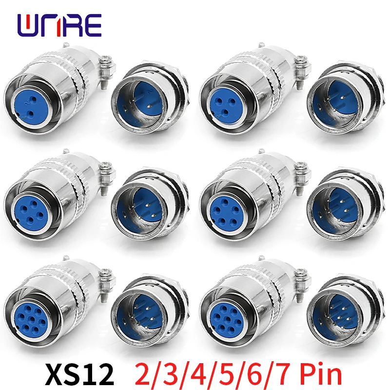 Aviation Connector Cable Connector Socket 1set Connector 12mm Xs12 Pushpull Aliexpress