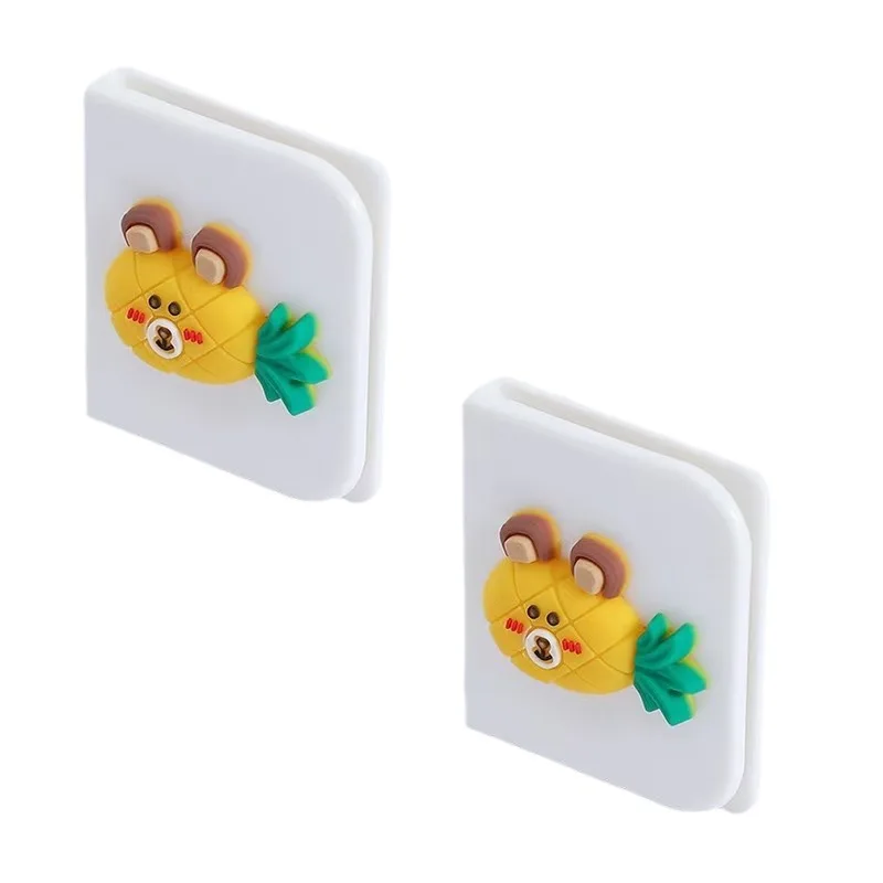 Shower Curtain Clips Windproof Self-adhesive Shower Curtain Clips Toilet Curtain Rings Clip Holder Bathroom Accessories