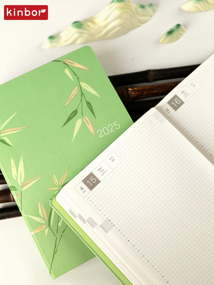 Kinbor 2025 A5 A6 Full Year Agenda libretas One Day A Page
