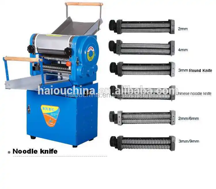 DZM-350 Electric Pasta Roller Machine With Factory Prices Dough Roller Cutter Pasta Processing Machine