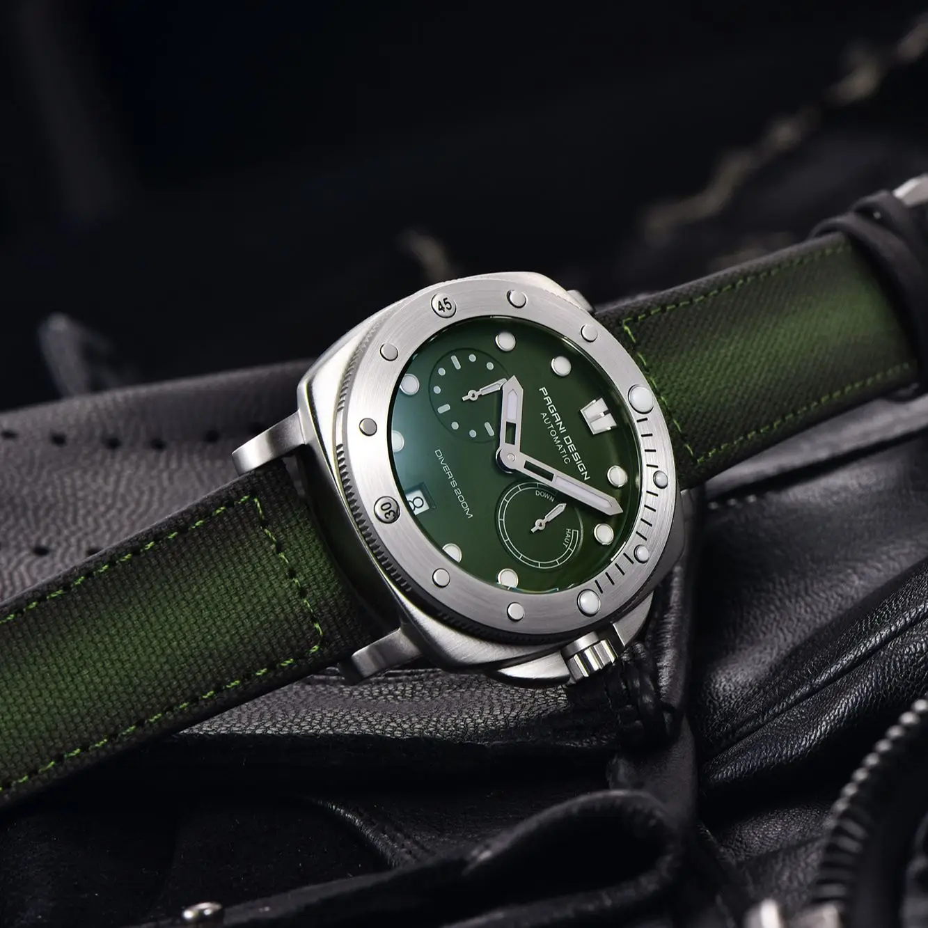 PAGANI DESIGN Men's Watches Luxury Automatic  Watch For Men Military Mechanical Wristwatch 200M Waterproof 3C Luminous Watch Men