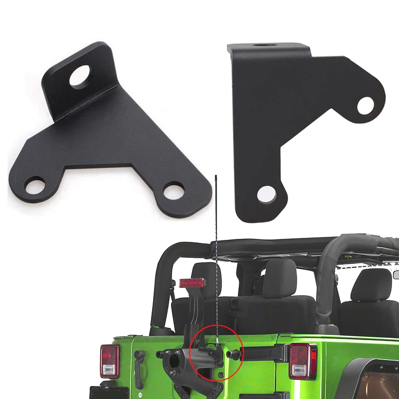 

Alloy Mount Antenna 1Pcs Black Installation Base for Jeep Wrangler Unlimited Rubicon Sahara JK 2007-2017