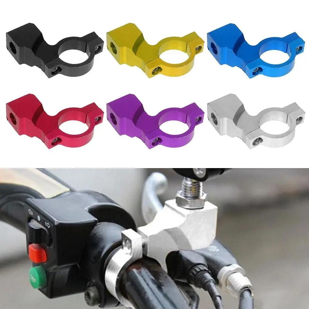 

Motorcycle Electricbike Rear View Mirror Holder Retrofit Parts Mirror Mount Adapter Base Durable for Universal