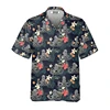 Hawaii Funny Shirt For Men 3d Print Summer Loose Hawaiian Beach Tops Casual Short Sleeve Lapel Blouse Streetwear Male Clothes 5