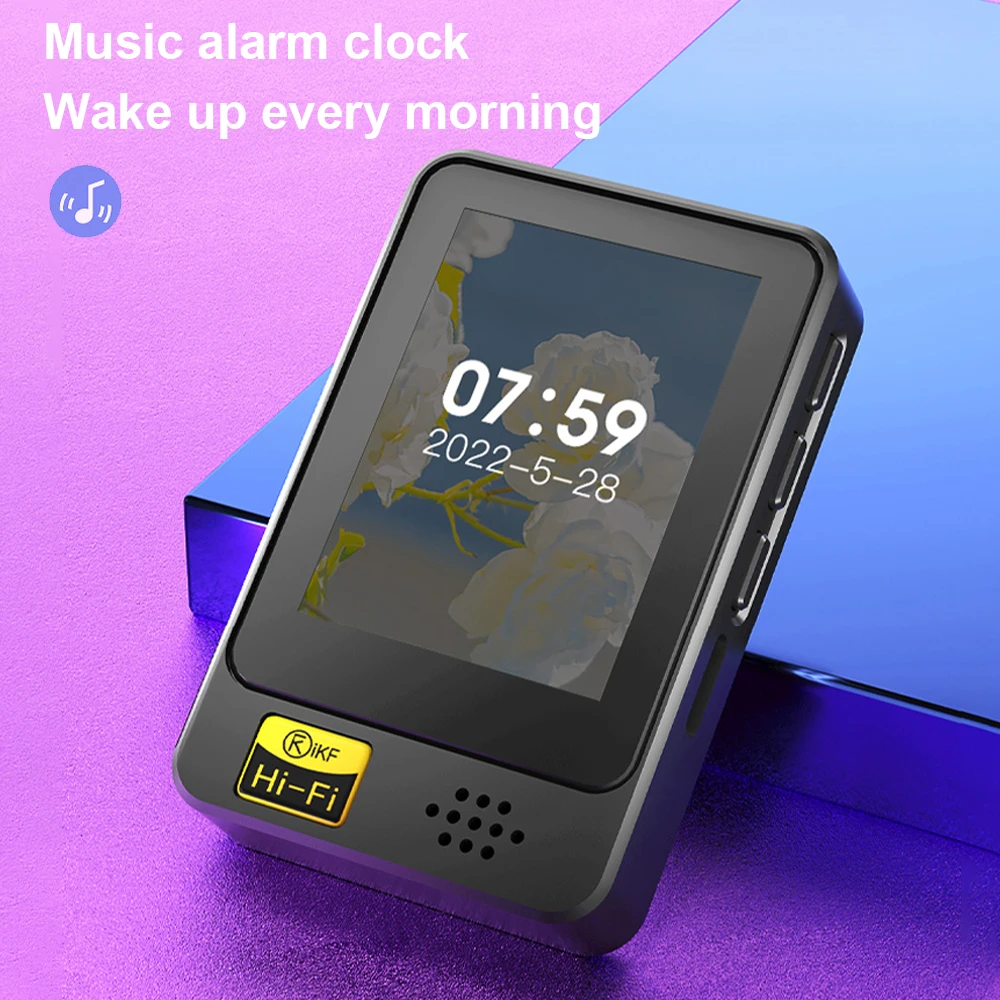 Bluetooth 5.2 MP4 Player 2.5 Full Screen 4-256GB Memory Card Walkman MP3  Player HiFi Lossless Sound Video Music Player FM Radio Repeater 1PCS