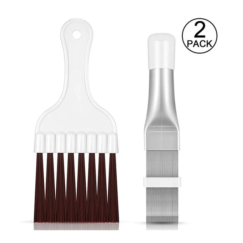Cleaning Brush Air Conditioner Condenser Fin Coil AC Fin Comb Stainless Steel Refrigerator