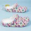 Women's Tie-Dye Pattern Clogs, Slip On Lightweight Two-Way Wear Garden Clogs, Non-Slip Summer Beach Garden Slides 2