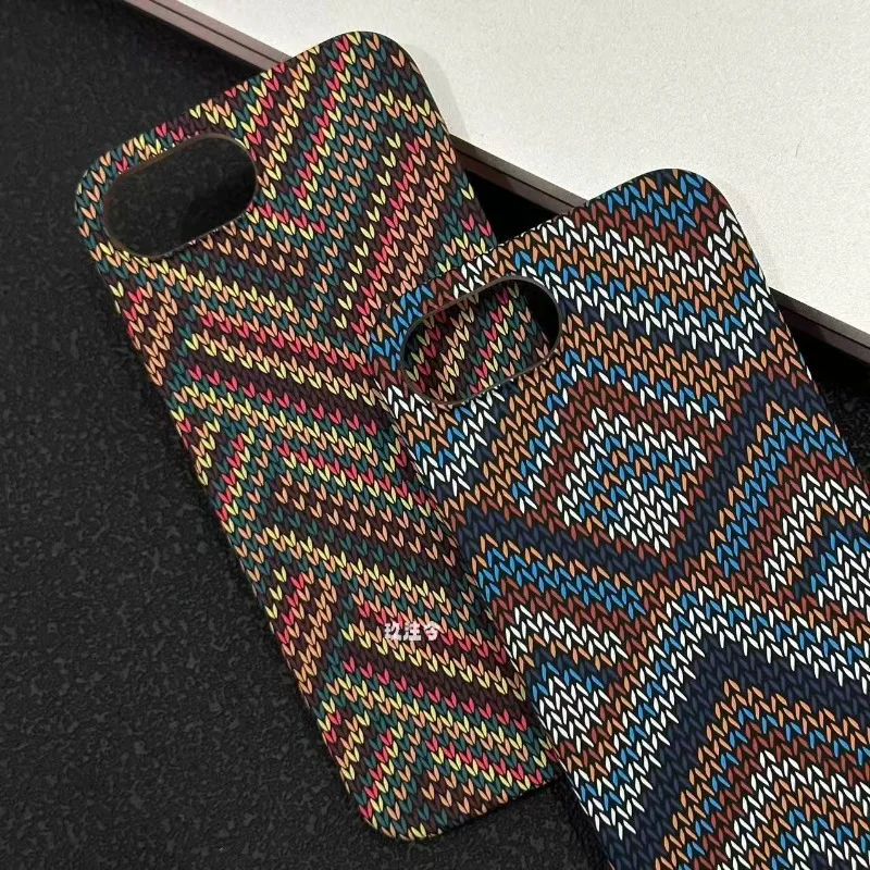 Fashion Matte Skin-friendly Carbon Fiber Texture Ultra-thin Shockproof Phone Case
