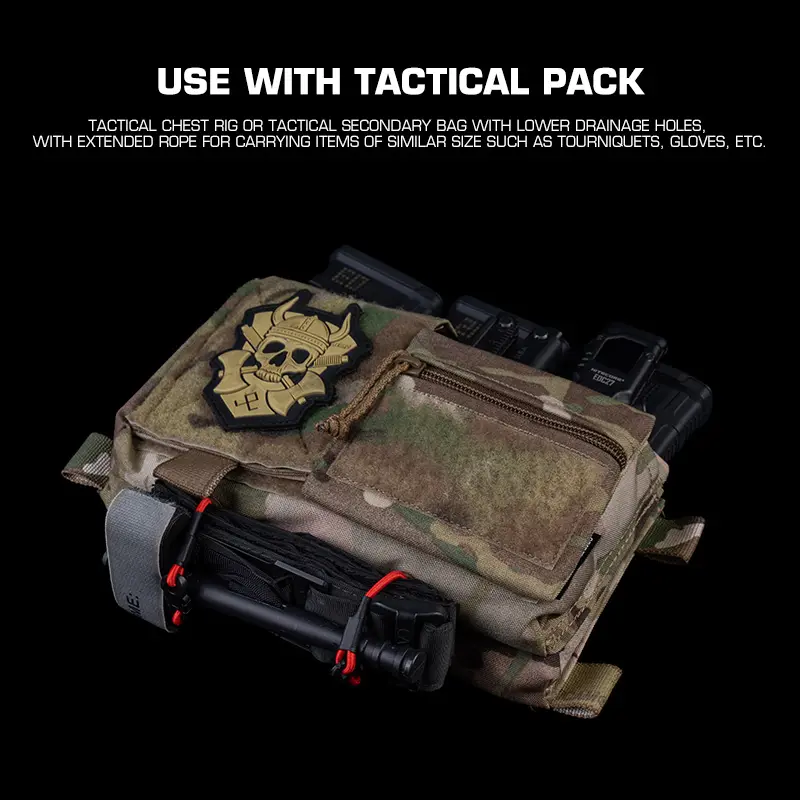 2Pcs/set Tactical MOLLE Gear Organize Elastic Cord Multi-purpose Fixing Elastic Rope Outdoor Tools Hunting Camping Accessories - Image 3