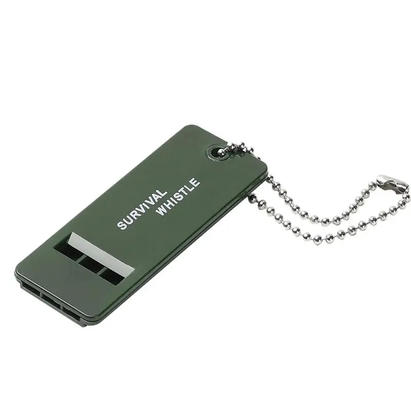 Safety Whistle with Lanyard Camping Whistle 3 Holes High Decibel Whistle Pet Training Whistle for Hiking Outdoor Dog Training
