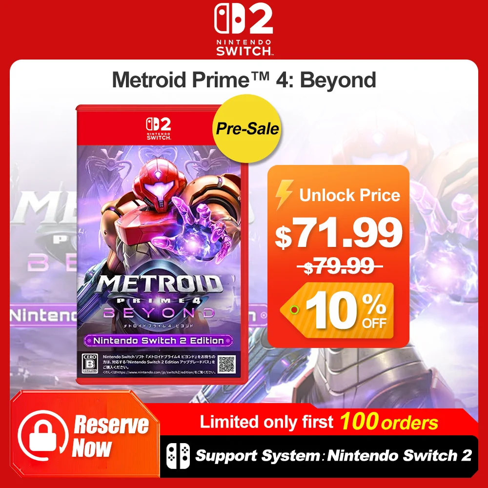 Nintendo Switch Metroid Prime4 Beyond Juegos Games Deals