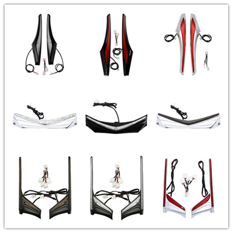 Motorcycle Saddlebag Accent light rear light strip Cable Harness Adapter For Honda Goldwing GL1800 2012-F6B 2013-motorcycle led lights motorcycle accessories