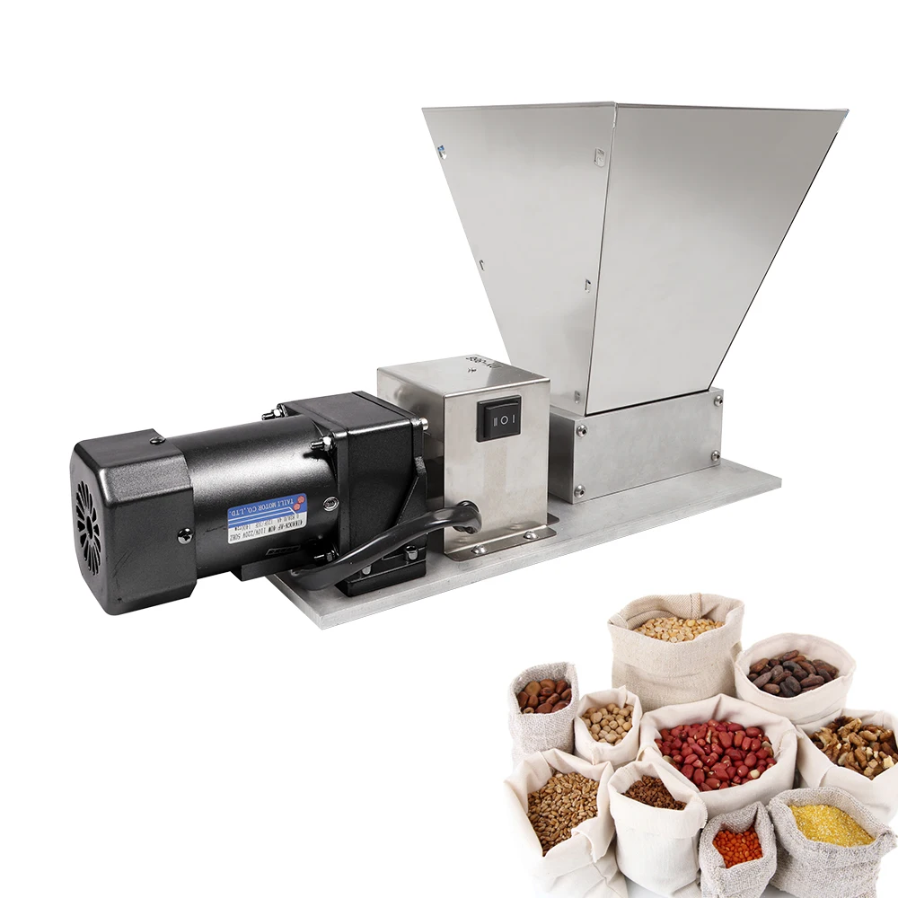 Electric Grain Mill Barley Grinder 60W Malt Multi-function Grain Crusher for Grinding Wheat and Corn 4