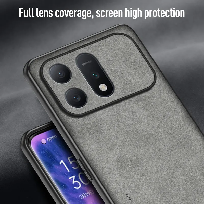 Luxury Sheepskin Leather Protective Back Case