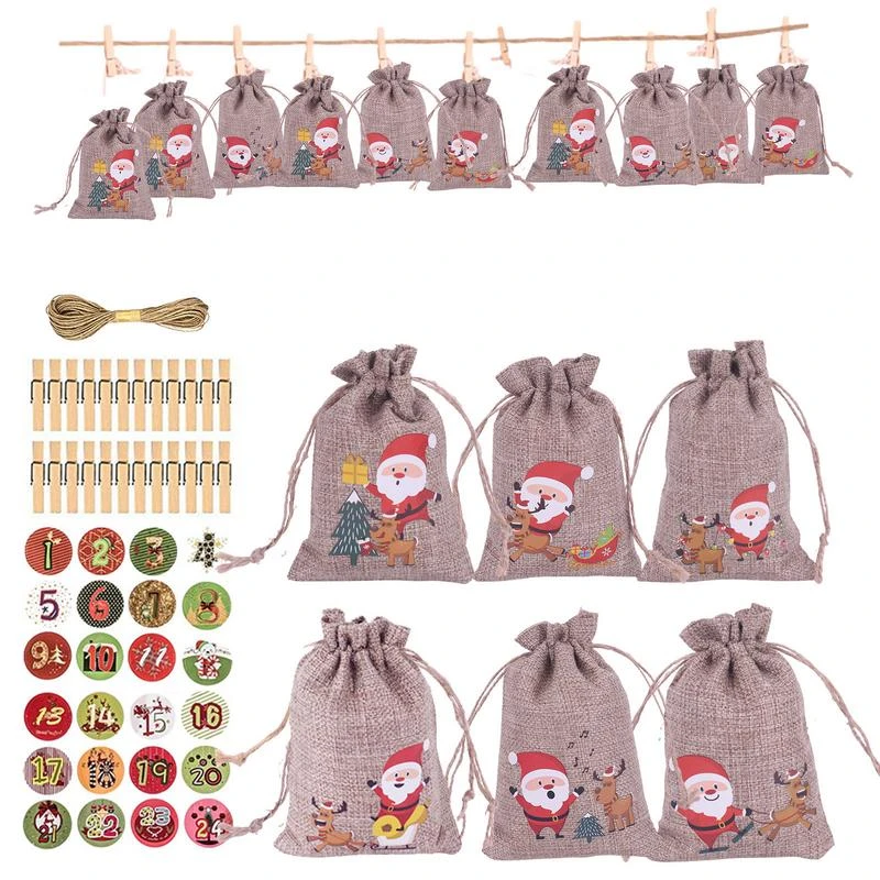 Fabric Advent Calendars Pockets Patterns | Pura Vida Advent Calendar 2021 -  Advent - Aliexpress