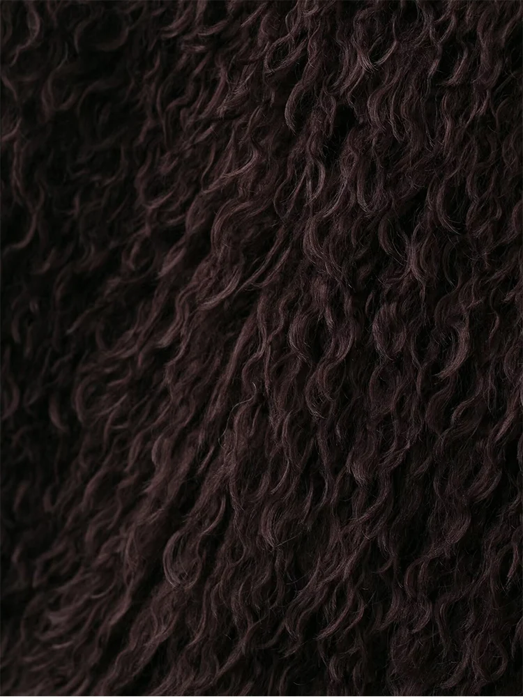 TFMLN New Women's Luxury Fur Vest Elegant Soft Faux Fur Sleeveless Jacket Coat Lady Warm Fashion High Street Fur Waistcoat