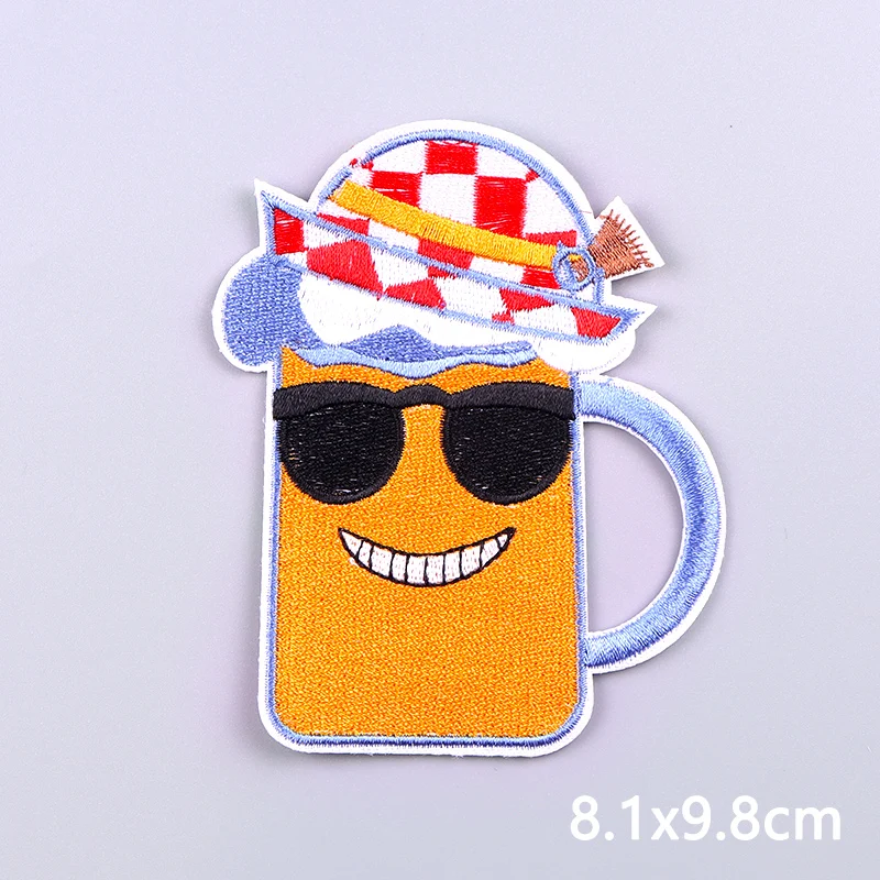 Carnival Embroidery Applique Patch - Sew-On Emblem for Clothing and DIY Crafts