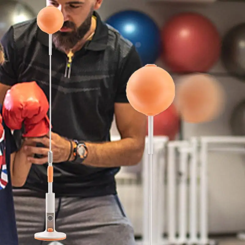 Reflex Punching Bag Freestanding Punching Ball Boxing Gear Sports Trainer Hand-Eye Coordination Workout Kit Speed Bag With Stand boxing punching bag