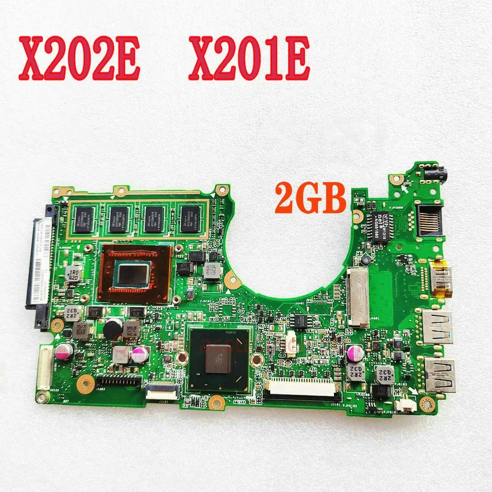 X202E Mainboard For Asus S200E X202EP X202EV X201E Laptop