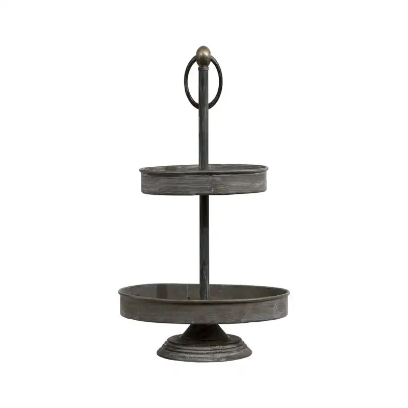 

Metal 2-Tier Tray