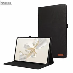 Premium Flip PU Leather Tablet Case Stand Wallet - Honor Pad10 (12.1) (Black)