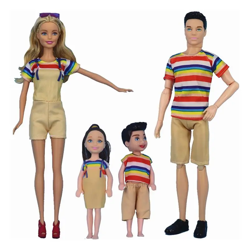 Kawaii Fashion Doll Clothes Dress Wear Kids Toys Miniature