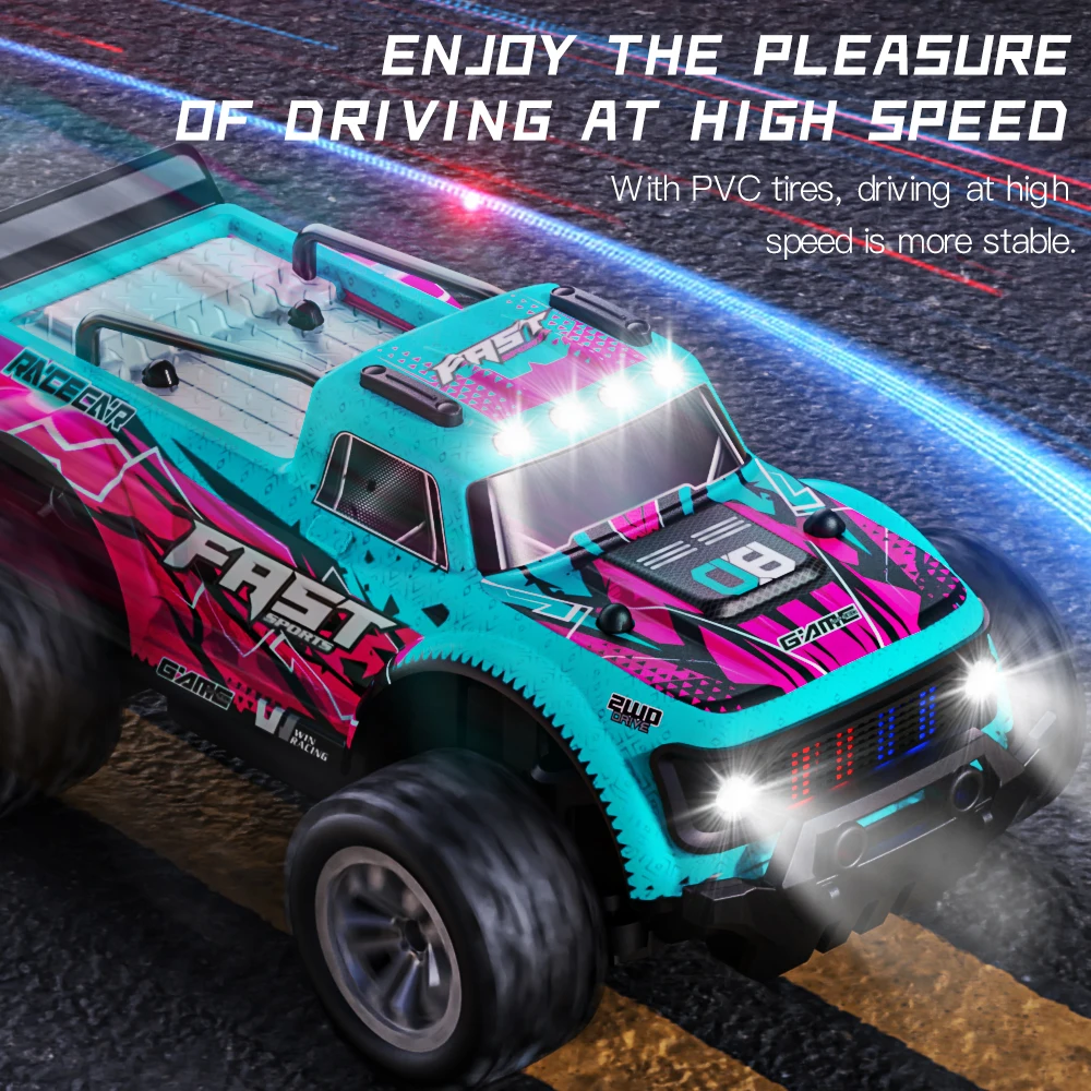 RC Off Road Climbing Truck with LED Light