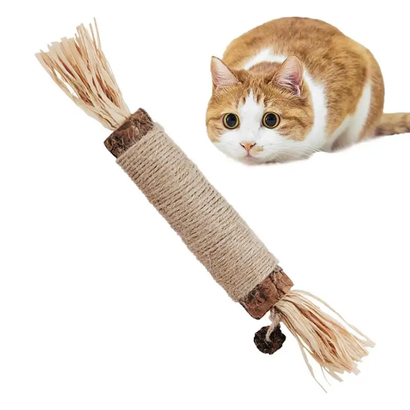 

Silvervine Cat Toy Teeth Cleaning Cat Toys For Aggressive Chewers 38*4cm Silvervine Cat Toy For Stress Relief Cat Smoother Toy