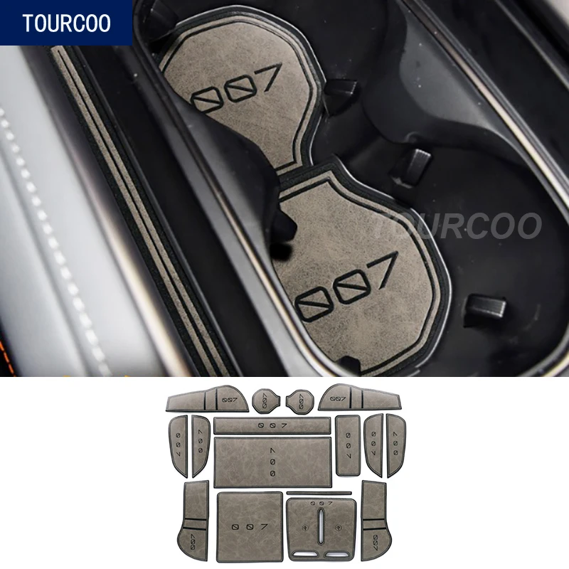 

Для ZEEKR 007 2024 искусственная кожа Защита от пыли аксессуары для интерьера