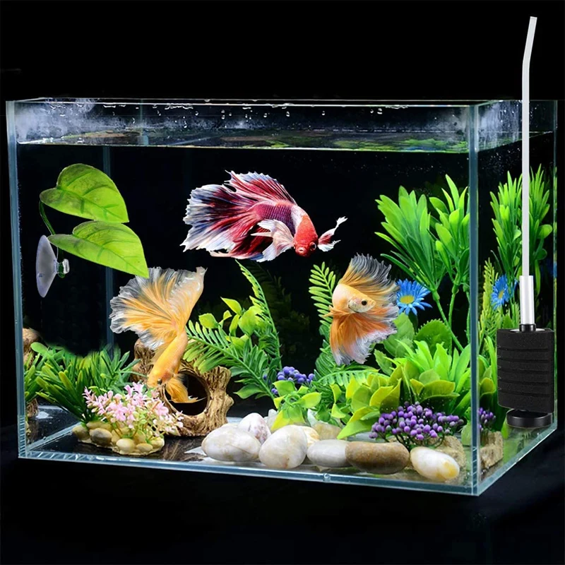6 pieces of betta hammock toys aquarium plastic factory for betta habitat accessories fish tank ornaments fish tank decorations aquarium ornaments