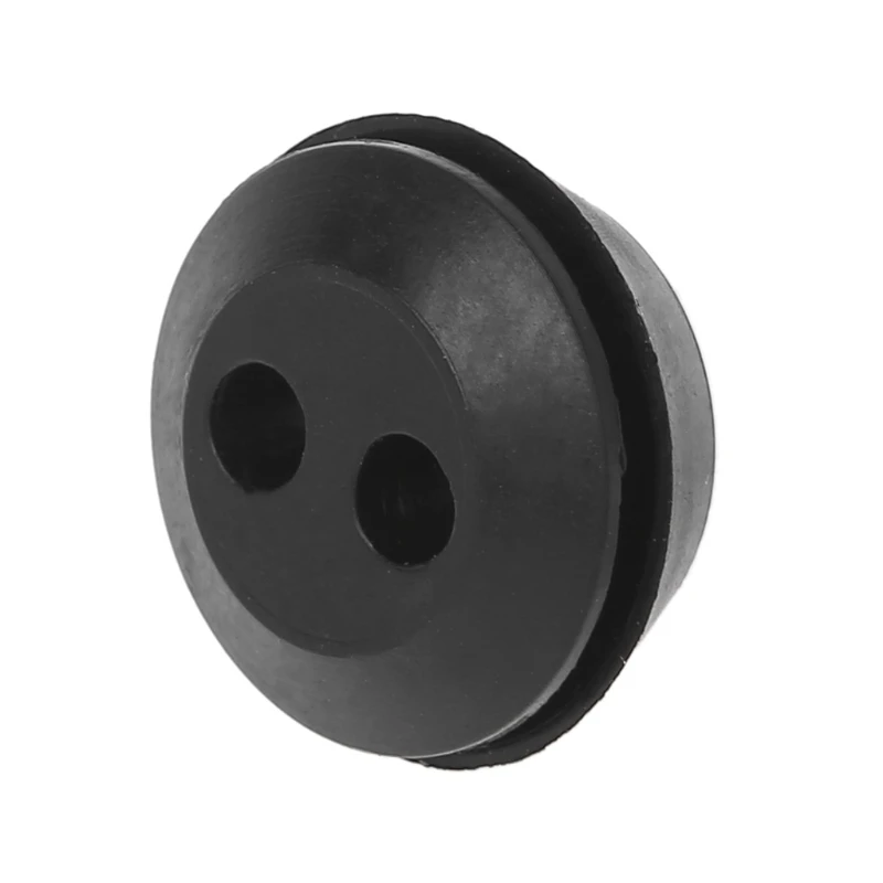 P82D Brush Cutter Grass Trimmer Fuel Oil Pipe Hose Washer Grommet With 2 Holes 5Pcs brush cutter parts strimmer trimmer parts grass trimmer accessory petrol fuel pipe
