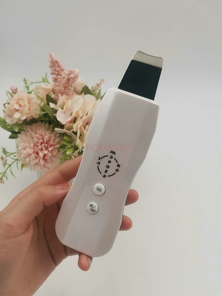 Ultrasonic beauty instrument, facial cleanser, peeling machine, removing blackheads and shrinking pores