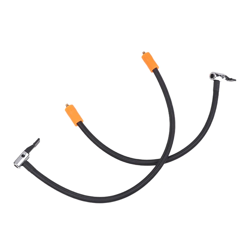Inflation Hose Copper Connector Car Moto Tire Inflation Air Pump Accessories 40/50CM Car Air Pump Extension Tube Thread Quick