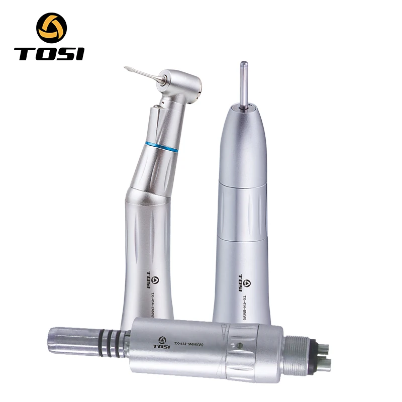 TOSI Low Noise Dental Contra Angle With LED Lights ETape Low Speed