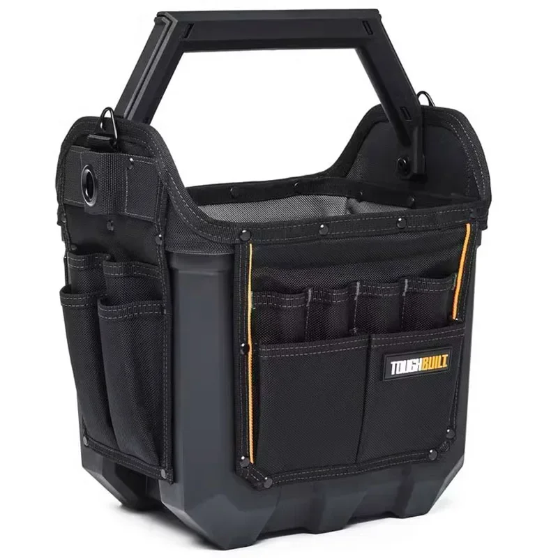 Electrician Tool Suitcase Oxford Portable Storage System 12 Inch Tool Case Multifunctional Hardware Mechanical Workshop Tools 4