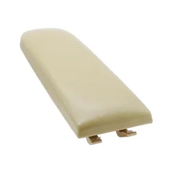 Premium Car Center Console Armrest Cover - Luxurious Protection and Style (Beige)