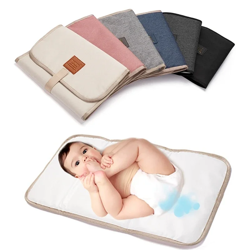 Diaper Changing Pad Toddler Changing Table Durable Oxford Baby Diaper Sheet Foldable Baby Diaper Changing Pad Waterproof Newborn Pad Portable