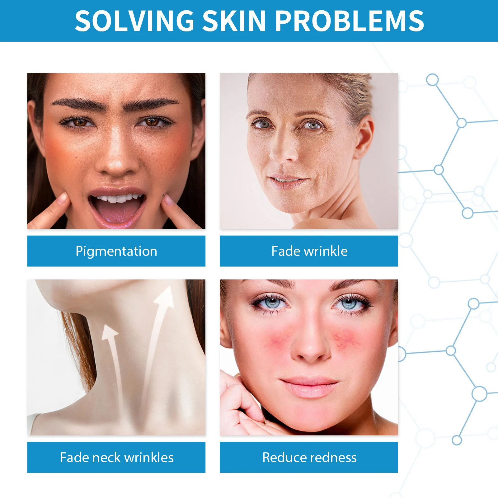 B5 Anti Wrinkle Serum Hydrating Lightening Smooth Fine Lines Tightening Whiten Moisturizing Lifting Firming Delay Ag-ing Essence 4