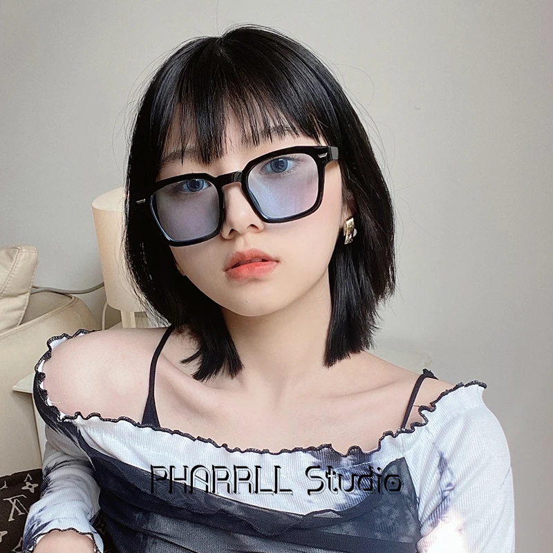 Vintage Sonnenbrille Damen Sonnenbrillen UV-Schutz Ultraleichte Brillen Mode Luxus PC Unisex Outdoor-Brillen – Detail 6