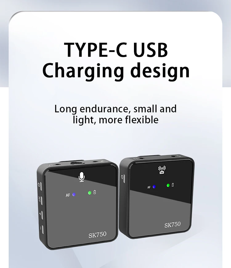 SK750 Wireless Lavalier Microphone Price In Bangladesh