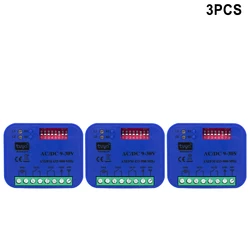 WiFi Smart Garage Door Opener with Remote Control and Smart App Integration (3pcs WIFI RF 9-30V)