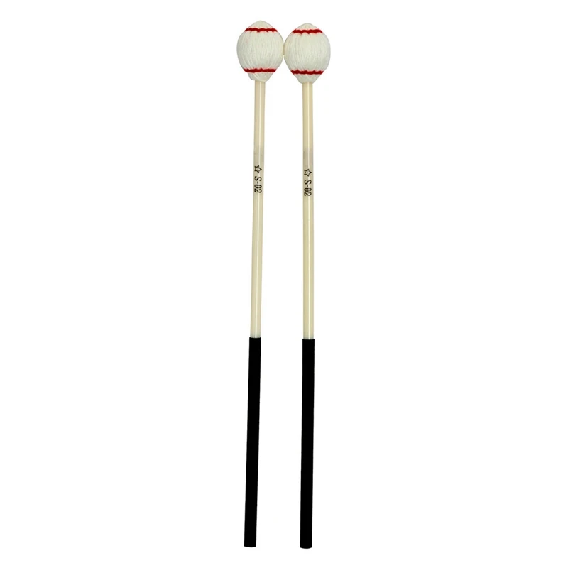 

Marimba Mallet White Marimba Hammer Drum Stick Drum Hammer Circle White Percussion Instrument Accessories