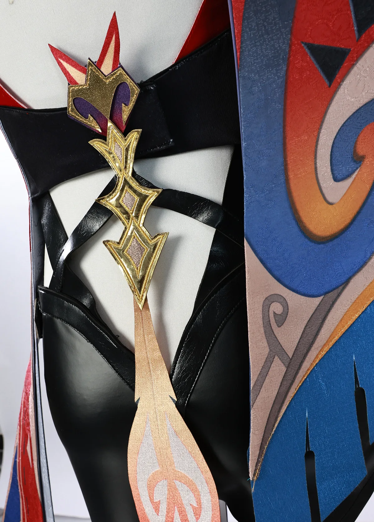 Genshin Impact: Chasca | Fantasy Costume Cosplay Set 61 Fantasy Floral Feather Costume Cosplay